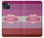 W3473 LGBT Lesbian Flag Hard Case and Leather Flip Case For iPhone 13