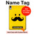 W1145 Yellow Mustache Sun Tablet Hard Case For iPad mini 6, iPad mini (2021)