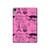 W2885 Paris Pink Tablet Hard Case For iPad mini 6, iPad mini (2021)