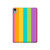 W3678 Colorful Rainbow Vertical Tablet Hard Case For iPad mini 6, iPad mini (2021)