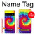 W2884 Tie Dye Swirl Color Hard Case and Leather Flip Case For Google Pixel 6