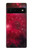 W3368 Zodiac Red Galaxy Hard Case and Leather Flip Case For Google Pixel 6