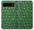 W2666 Marijuana Pattern Hard Case and Leather Flip Case For Google Pixel 6 Pro