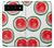 W3236 Watermelon Pattern Hard Case and Leather Flip Case For Google Pixel 6 Pro