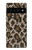 W3389 Seamless Snake Skin Pattern Graphic Hard Case and Leather Flip Case For Google Pixel 6 Pro