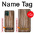 W0599 Wood Graphic Printed Hard Case and Leather Flip Case For Motorola Moto G Stylus 5G