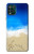 W0912 Relax Beach Hard Case and Leather Flip Case For Motorola Moto G Stylus 5G