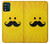 W1145 Yellow Mustache Sun Hard Case and Leather Flip Case For Motorola Moto G Stylus 5G