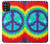 W1870 Tie Dye Peace Hard Case and Leather Flip Case For Motorola Moto G Stylus 5G