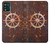 W2766 Ship Wheel Rusty Texture Hard Case and Leather Flip Case For Motorola Moto G Stylus 5G