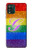 W2899 Rainbow LGBT Gay Pride Flag Hard Case and Leather Flip Case For Motorola Moto G Stylus 5G