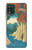 W3348 Utagawa Hiroshige The Monkey Bridge Hard Case and Leather Flip Case For Motorola Moto G Stylus 5G