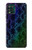 W3366 Rainbow Python Skin Graphic Print Hard Case and Leather Flip Case For Motorola Moto G Stylus 5G