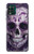 W3582 Purple Sugar Skull Hard Case and Leather Flip Case For Motorola Moto G Stylus 5G