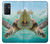 W1377 Ocean Sea Turtle Hard Case and Leather Flip Case For OnePlus 9RT 5G