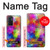 W3677 Colorful Brick Mosaics Hard Case and Leather Flip Case For OnePlus 9RT 5G