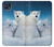 W0285 Polar Bear Family Arctic Hard Case and Leather Flip Case For Motorola Moto G50 5G [for G50 5G only. NOT for G50]