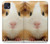 W1619 Cute Guinea Pig Hard Case and Leather Flip Case For Motorola Moto G50 5G [for G50 5G only. NOT for G50]