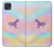 W3203 Rainbow Unicorn Hard Case and Leather Flip Case For Motorola Moto G50 5G [for G50 5G only. NOT for G50]