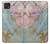 W3717 Rose Gold Blue Pastel Marble Graphic Printed Hard Case and Leather Flip Case For Motorola Moto G50 5G [for G50 5G only. NOT for G50]