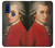 W0492 Mozart Hard Case and Leather Flip Case For Motorola G Pure