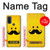 W1145 Yellow Mustache Sun Hard Case and Leather Flip Case For Motorola G Pure