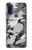 W1721 Snow Camouflage Graphic Printed Hard Case and Leather Flip Case For Motorola G Pure