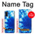 W1869 Tie Dye Blue Hard Case and Leather Flip Case For Motorola G Pure