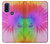 W2488 Tie Dye Color Hard Case and Leather Flip Case For Motorola G Pure