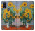 W2937 Claude Monet Bouquet of Sunflowers Hard Case and Leather Flip Case For Motorola G Pure