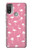 W2858 Pink Flamingo Pattern Hard Case and Leather Flip Case For Motorola Moto E20,E30,E40