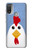 W3254 Chicken Cartoon Hard Case and Leather Flip Case For Motorola Moto E20,E30,E40