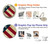 W3295 US National Flag Hard Case and Leather Flip Case For Motorola Moto E20,E30,E40