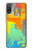 W3423 Brush Stroke Hard Case and Leather Flip Case For Motorola Moto E20,E30,E40