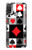 W3463 Poker Card Suit Hard Case and Leather Flip Case For Motorola Moto E20,E30,E40