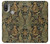 W3661 William Morris Forest Velvet Hard Case and Leather Flip Case For Motorola Moto E20,E30,E40