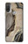 W3700 Marble Gold Graphic Printed Hard Case and Leather Flip Case For Motorola Moto E20,E30,E40