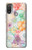 W3705 Pastel Floral Flower Hard Case and Leather Flip Case For Motorola Moto E20,E30,E40