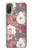 W3716 Rose Floral Pattern Hard Case and Leather Flip Case For Motorola Moto E20,E30,E40