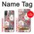 W3716 Rose Floral Pattern Hard Case and Leather Flip Case For Motorola Moto E20,E30,E40