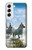 W0250 White Horse Hard Case and Leather Flip Case For Samsung Galaxy S22