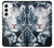 W0265 White Tiger Hard Case and Leather Flip Case For Samsung Galaxy S22