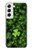 W0358 Clover Lucky Leaf Hard Case and Leather Flip Case For Samsung Galaxy S22