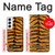 W0576 Tiger Skin Hard Case and Leather Flip Case For Samsung Galaxy S22