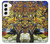 W0902 Mulberry Tree Van Gogh Hard Case and Leather Flip Case For Samsung Galaxy S22