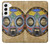 W0965 African Baluba Mask Hard Case and Leather Flip Case For Samsung Galaxy S22