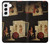 W1069 Old Vintage Sexy Poker Hard Case and Leather Flip Case For Samsung Galaxy S22