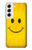 W1146 Yellow Sun Smile Hard Case and Leather Flip Case For Samsung Galaxy S22