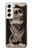 W1676 Skull Rose Hard Case and Leather Flip Case For Samsung Galaxy S22