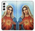 W2420 The Virgin Mary Santa Maria Hard Case and Leather Flip Case For Samsung Galaxy S22